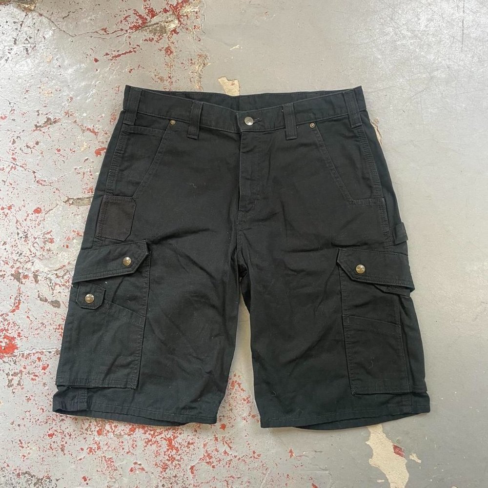 Carhartt Mens Black Shorts